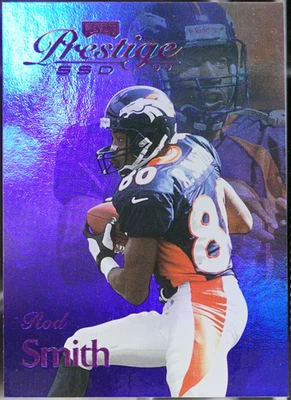 1999 Playoff Prestige SSD - Spectrum Purple Football Rod Smith #B040 - Image 1 of 2
