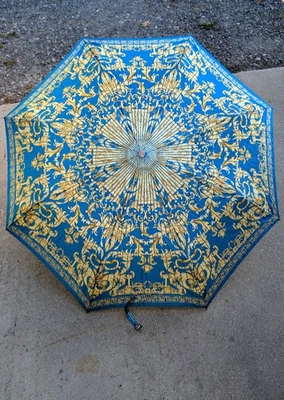 Auténtico paraguas plegable Gianni Versace 2005 Y2K raro Foto 1 de 4