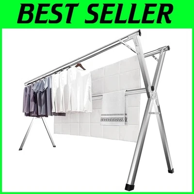 Tendedero plegable para uso en interiores y exteriores Foto 1 de 4