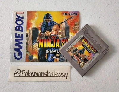 Ninja Gaiden Shadow - Nintendo Gameboy W/ Manual - NTSC-U/C - Free Tracked Post - Image 1 of 4