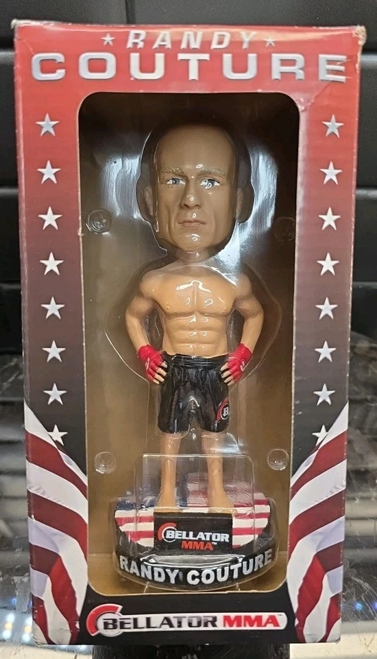 Randy Couture 摇头公仔 The Natural Bellator MMA Kloanz Inc — 第 1/4 张图片
