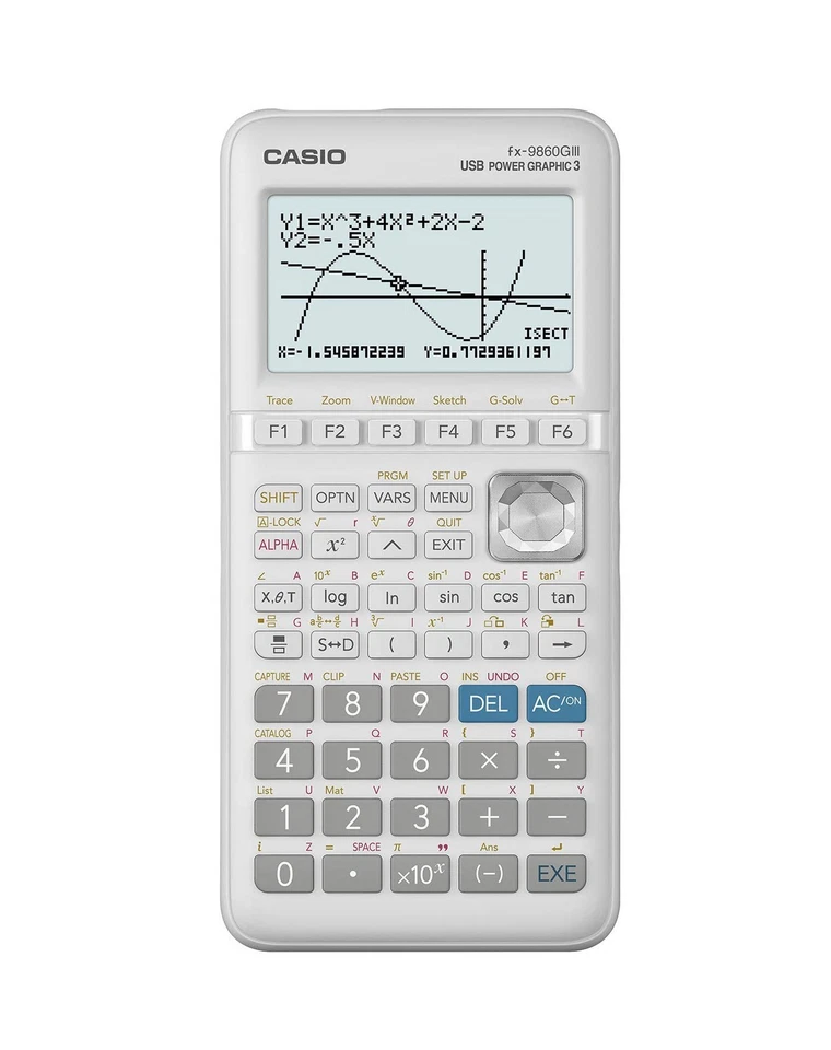Casio FX-9860GIII Grafikrechner Schwarz Silber Display (Stellen) 21 batter...