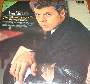 Van Cliburn World's Favorite Piano Music LP RCA Red Seal NM 1972 Liszt Debussy - Picture 1 of 1