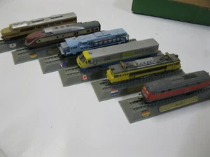 6 Different Del Prado N Scale Locomotive Train Collection 2# - Picture 1 of 3