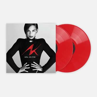 Alicia Keys - Girl On Fire (VMP Red Vinyl Me Please) | LP Record | New - Image 1 of 4
