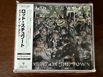 A NIGHT ON THE TOWN by Rod Stewart (CD, 2000, Warner Music, JAPAN) - Изображение 1 из 4