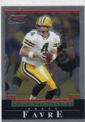 BRETT FAVRE 2004 Bowman Chrome #1 Packers - Image 1 of 2