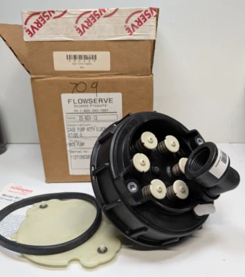 NOS NEW Flowserve Scienco Cage Pump with Elbow & XTUBE-E Model# BC-6