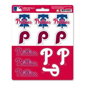 Philadelphia Phillies - Set Of 12 Sticker Sheet