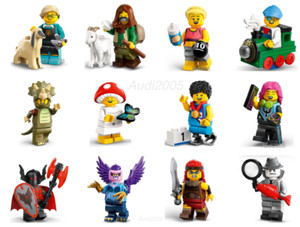Lego All 12 New Series 25 Minifigures 71045 CMF Figures In Stock