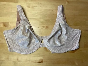 Bali Beige and White Underwire Bra Size 34DDD - Picture 1 of 4