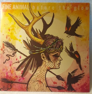 Fine Animal/Before The Glow Limited Edition/SUNSET ORANGE Colored Vinyl LP/EX/EX - Picture 1 of 6