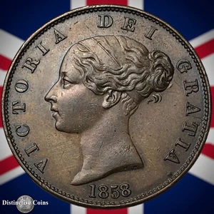 Great Britain 1858/7 Half Penny 1/2d GB5332 - Picture 1 of 2