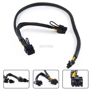Mini 8pin to 8+8pin Gpu Power Supply Adapter Cable Cord for HP ML350 G10 Gen10 - Picture 1 of 12