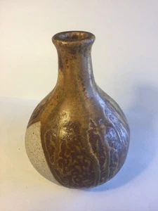 Vintage Mid Century Modern Signed Studio Pottery Vase - Picture 1 of 6