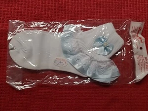 New kids' socks lace trim cuff - Picture 1 of 6