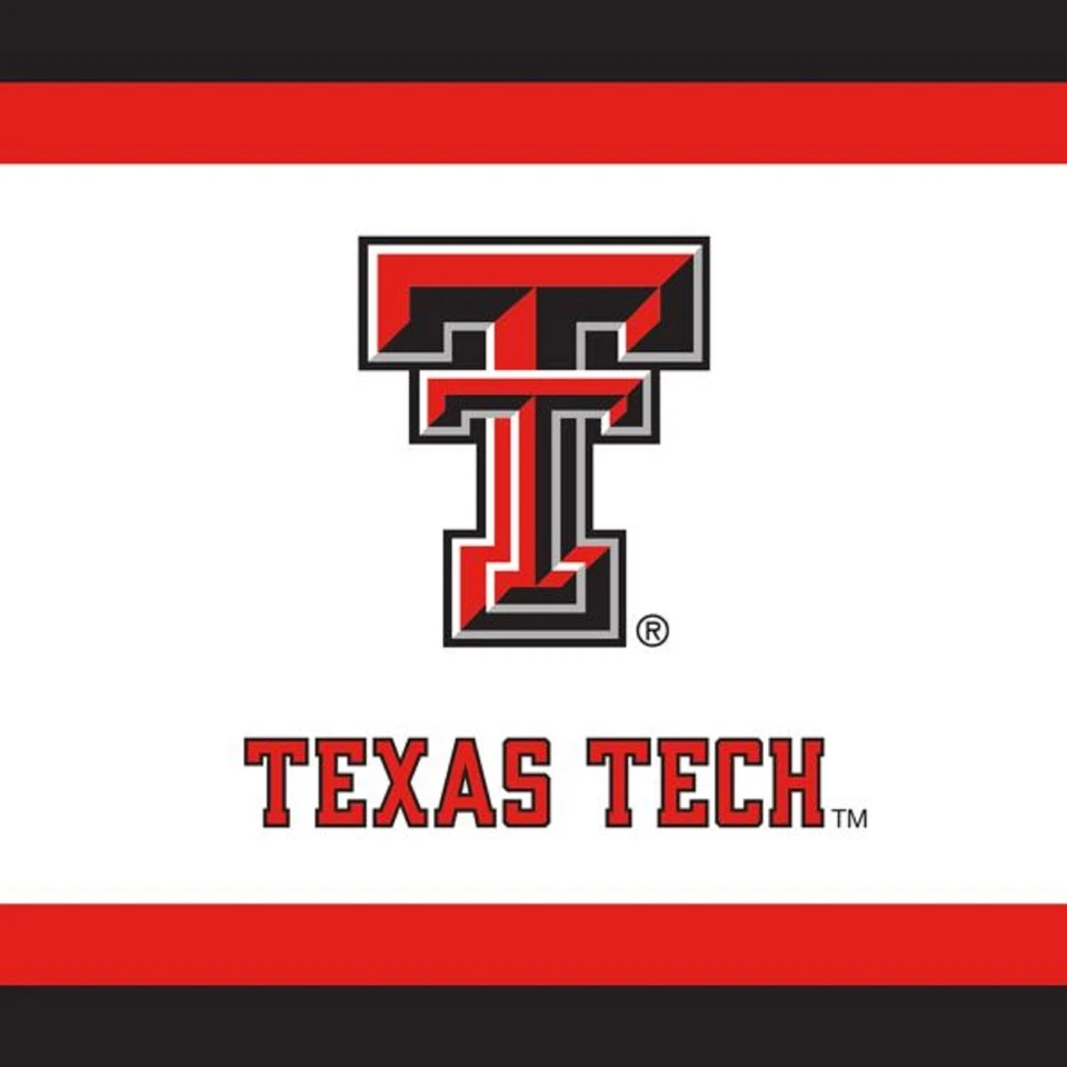 Texas Tech Red Raiders NCAA College Sports Graduation Party Beverage Napkins - Image 1 of 1