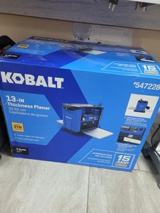 Kobalt 13" 15 AMP KABELGEBUNDENER DICKENHOBEL MB1933111B - Bild 1 von 1