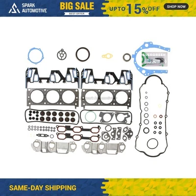 Full Gasket Set Fit 00-03 Pontiac Grand AM Buick Chevy Impala Oldsmobile 3.4 OHV - Image 1 of 4