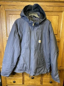Abrigo aislante Carhartt Full Swing holgado para hombre XL gris sombra - Imagen 1 de 24