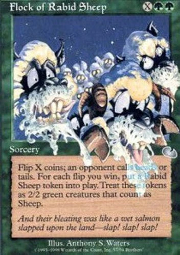 Flock of Rabid Sheep - Unglued # MTG Magic The Gathering - Image 1 of 1