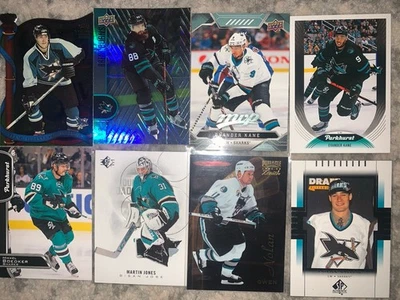 Лот из 49 карт San Jose Sharks - Изображение 1 из 4
