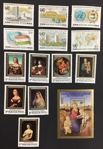 HUNGARY  1980-1983 XF MNH Sc#2669-2674, Sc#2785-2792, - Picture 1 of 2