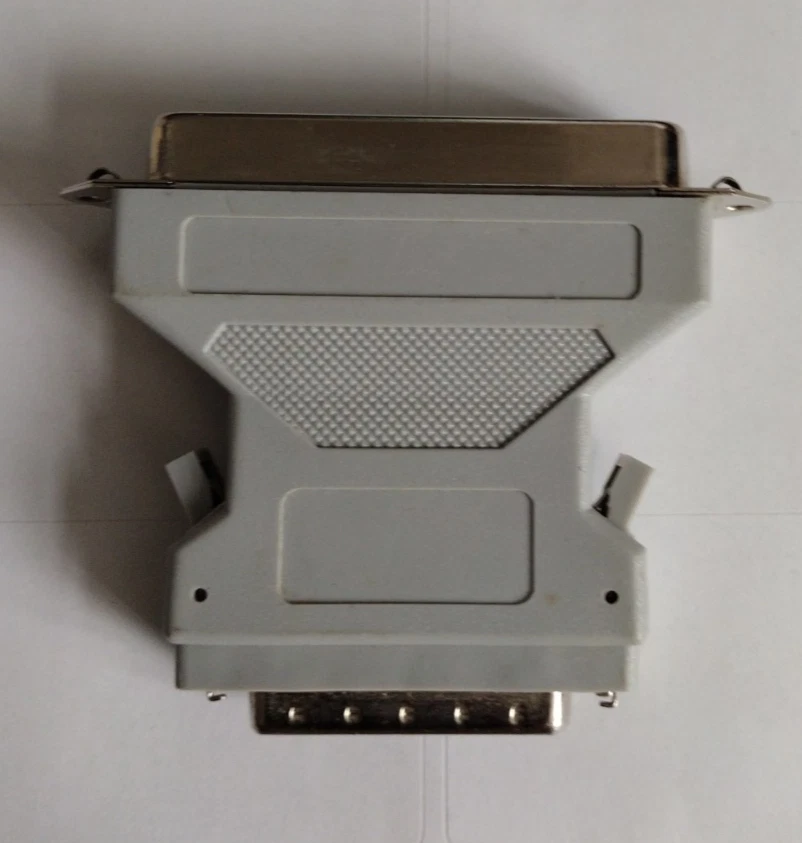 50 Pin SCSI Male to 50 way HD50 Centronics Female Port Adapter*Tested / Working* - Image 1 of 4