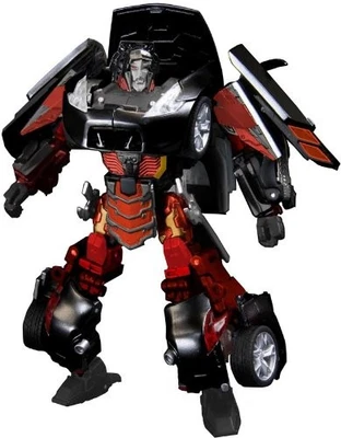 Transformers Alternity A-02 Nissan Fairlady Z Megatron Diamond Black Figure - Image 1 of 2