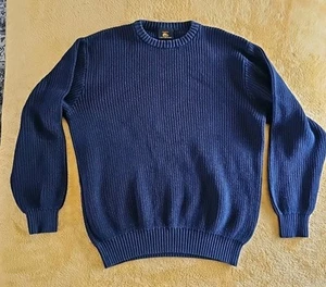 Maglione Yellow Rat Bastard New York City adulto M/L blu navy pullover uomo - Foto 1 di 6