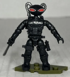 Mega Construx/Bloks Custom DC Black Manta Figure By Mr.DoItAll  *SHIPS NOW* - Picture 1 of 4