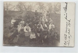 SVERIGE Suecia - LEKSAND - Fotovykort año 1912 - Imagen 1 de 2