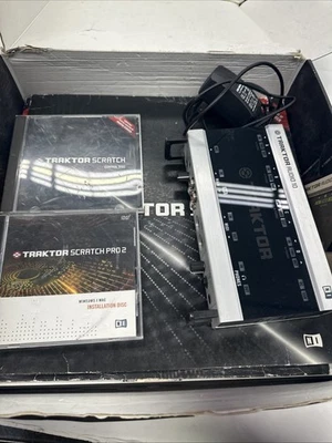 Native Instruments TRAKTOR AUDIO 10 Scratch A10 DJ Audio Interface AS IS - Image 1 of 4