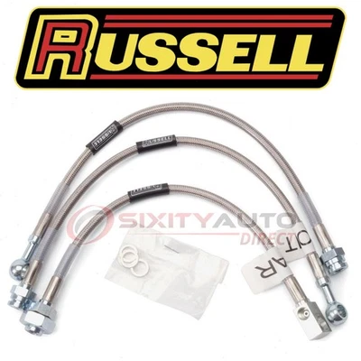 Russell Front and Rear Brake Hydraulic Hose Kit for 1998-2002 Chevrolet me Foto 1 de 4
