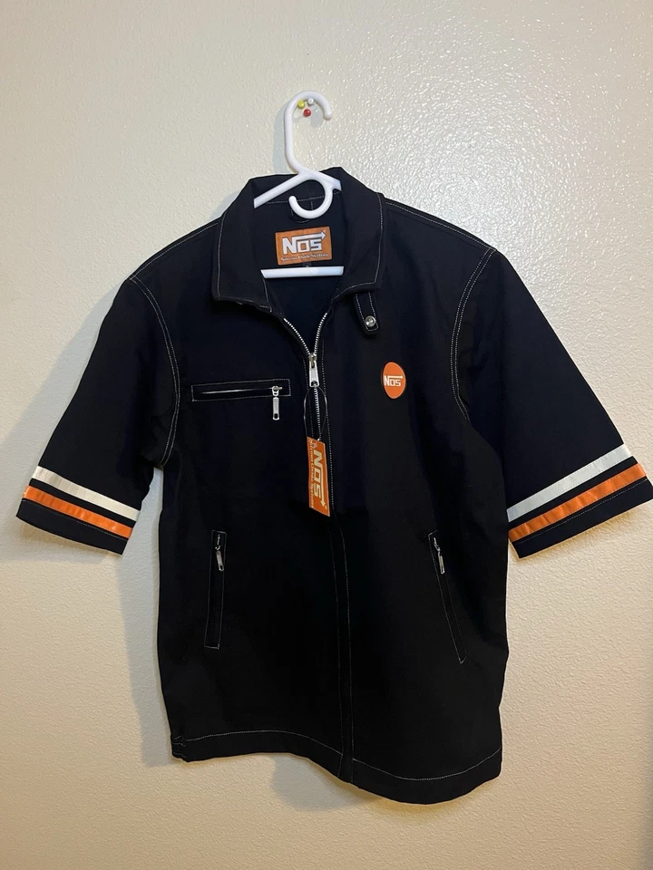 Nitrous Oxide Systems (NOS) Work Shirt Mens Size M New Back Logo NOS - Image 1 of 4