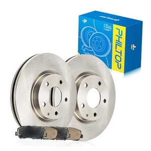 Front Brake Pads and Rotors kit Fit 31626+D1623 Outside Diameter: 297mm(11in) - Picture 1 of 8