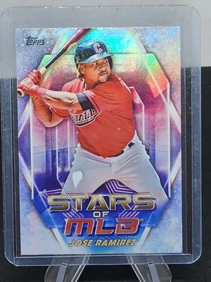 2023 Topps Stars of MLB #SMLB-7 Jose Ramirez Guardians - Image 1 of 2