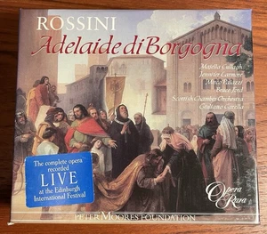 ROSSINI: Adelaide Di Borgogna RARE 2-Disc Set Scottish Chamber Orches G. Carella - Imagen 1 de 3