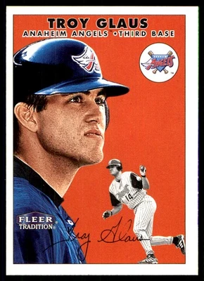 Troy Glaus 2000 Fleer Tradition #371 Angels MLB LEER ENVÍO GRATUITO AutographDen Foto 1 de 2