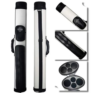 By Sports 2X2 Hard Cue Case Oval Pool Cue Billiard Stick Carrying Case - Picture 1 of 5