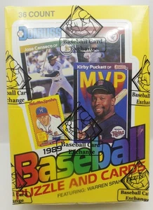 1989 DONRUSS BASEBALL BOX BBCE 36 PACKS, 15 CARDS PER PACK - Picture 1 of 2