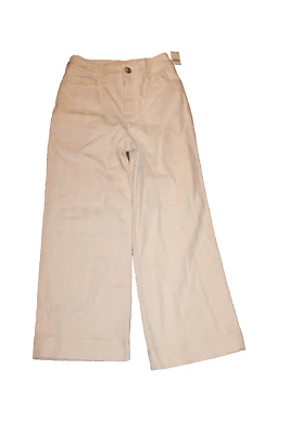 Pantalones Anthropologie By Maeva Colette Pana Marfil Auténticos Damas Nuevos Talla 27 Foto 1 de 4