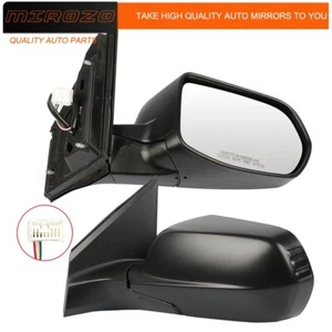MIROZO For 2012-2016 HONDA CR-V LH & RH Side Black Power Adjustment Mirrors - Picture 1 of 12