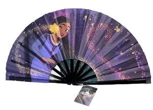 Disney Parks Wish Asha & Star Movie Folding Hand Fan New - Picture 1 of 11