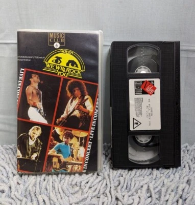 Vintage - Music Club - Queen - We Will Rock You (Live In Concert) VHS - Image 1 of 2