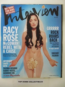 Andy Warhol's Interview Magazine  May  1999   Star Wars Art Exclusive - Picture 1 of 5