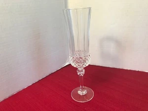 Cristal d’Arques Valencay Champagne flute last one FREE SHIP CLEAR. 5 oz - Picture 1 of 4