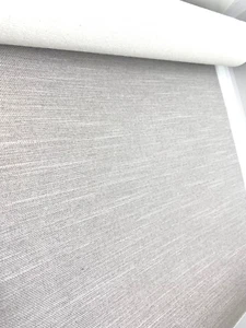 1,3 Meter hellgrauer Webstoff Polsterstoff PORTOFREI - Bild 1 von 3
