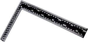 Steel Roofing Square Framing Carpenter Measure Metric Imperial Large 8" X 12"