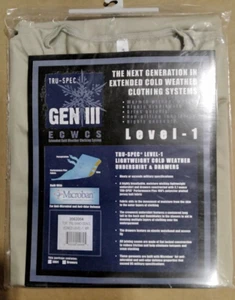 Mil-Spec ECWCS Gen 3 Level 1 Thermal Top Cold Weather Undershirt - Sand - Picture 1 of 3